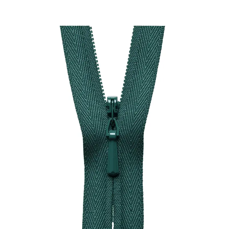 Ykk Concealed Zip Bottle Green 1