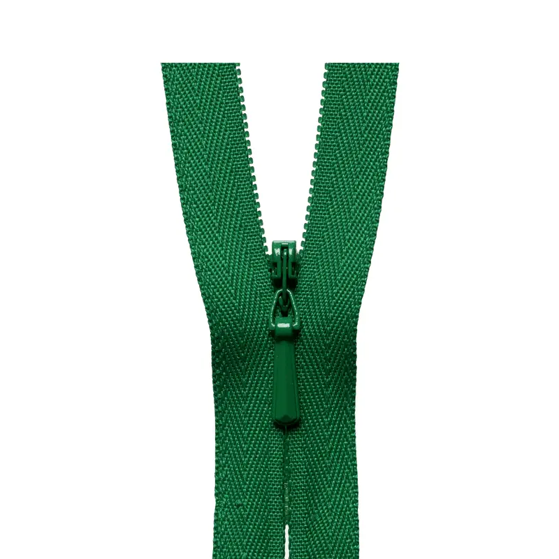 Ykk Concealed Zip Bright Green 1