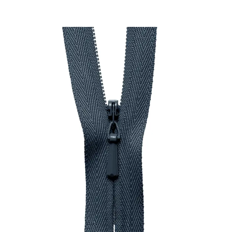 Ykk Concealed Zip Dark Grey 1