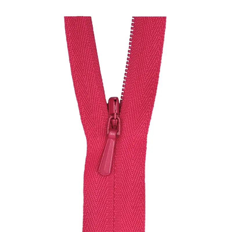 Ykk Concealed Zip Hot Pink 1