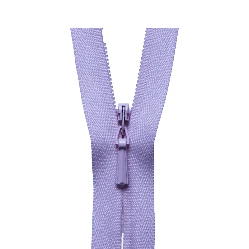 Ykk Concealed Zip Lilac 1