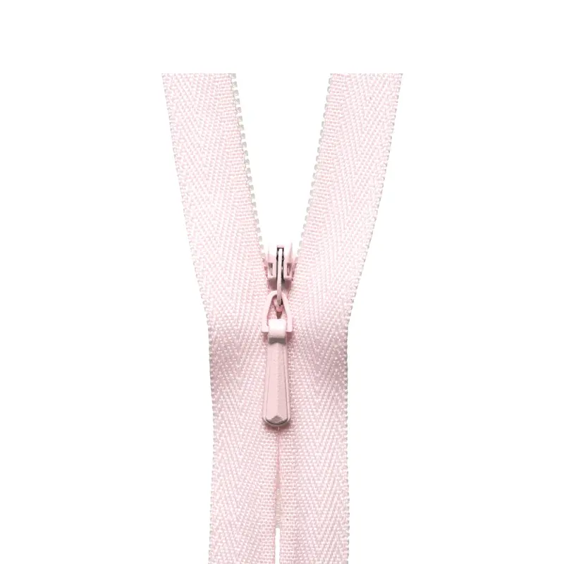 Ykk Concealed Zip Pale Pink 1