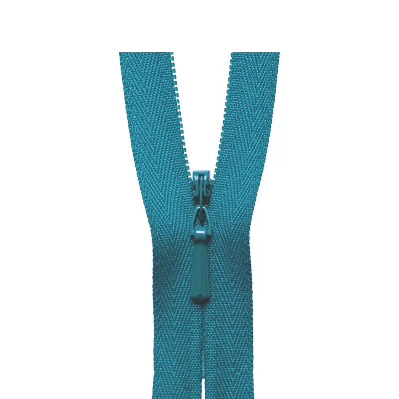 Ykk Concealed Zip Peacock 1