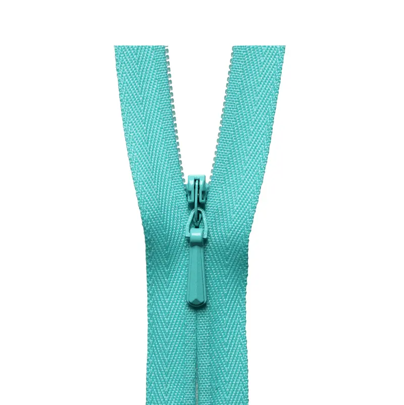Ykk Concealed Zip Turquoise 1