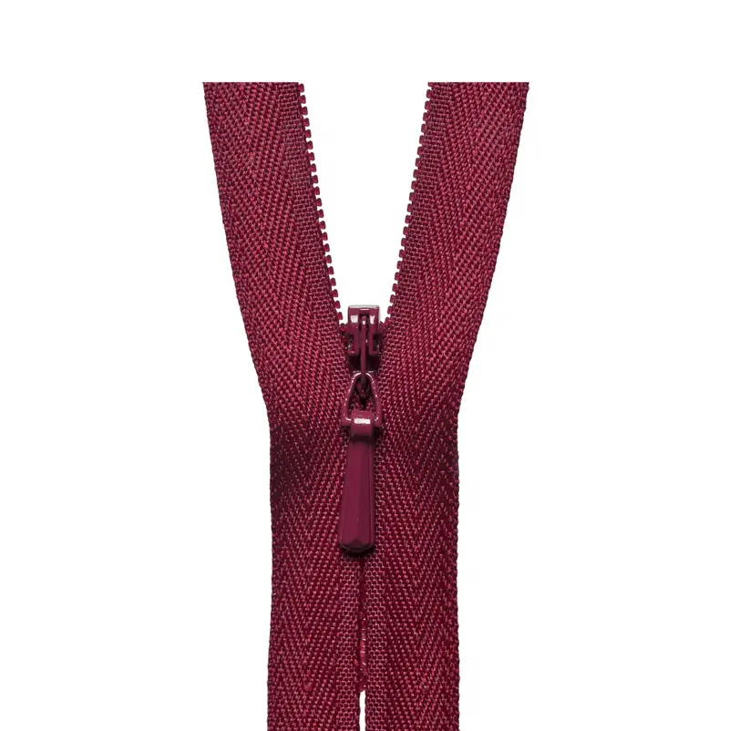 Ykk Concealed Zip Wine 1
