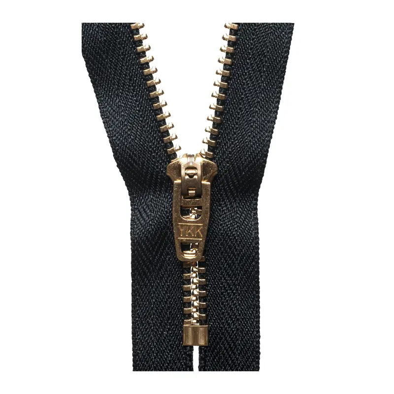 Ykk Jeans Zip - Black 1