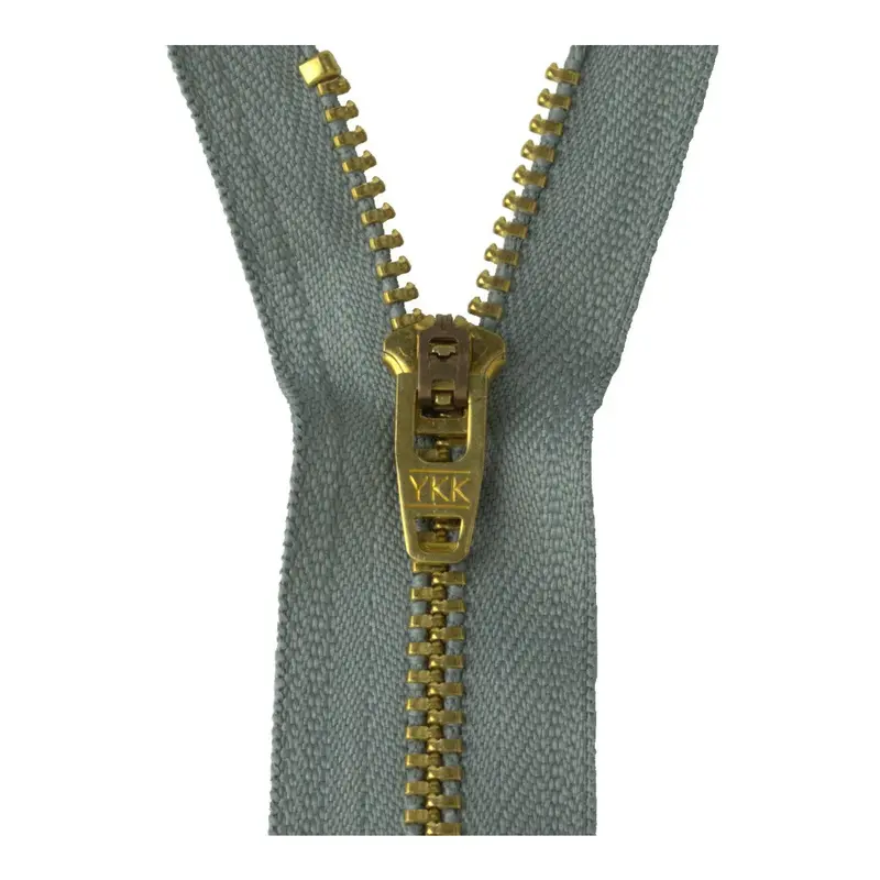 Ykk Jeans Zip - Grey 1