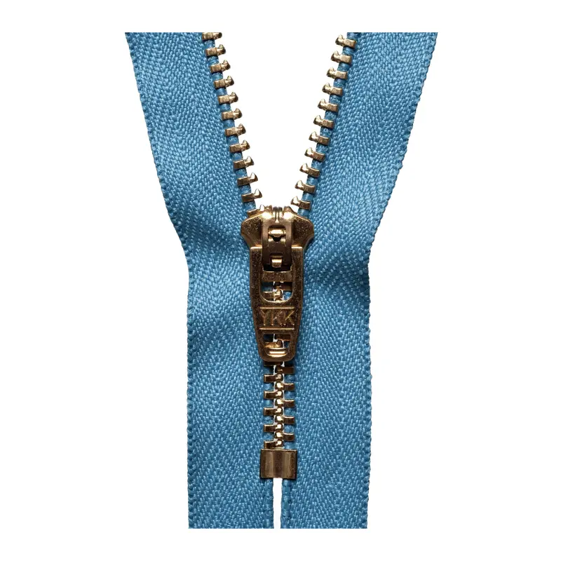 Ykk Jeans Zip - Light Blue 1