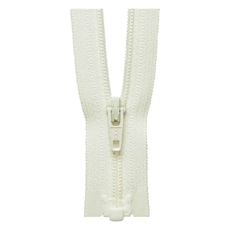 Ykk Lightweight Open End Zip | Cream 1