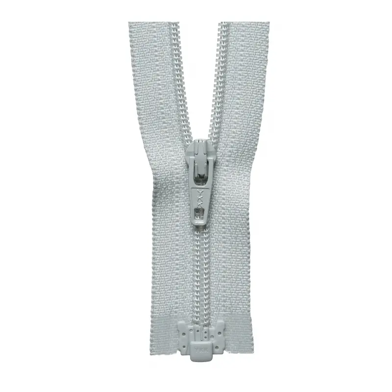 Ykk Lightweight Open End Zip | Light Grey 1
