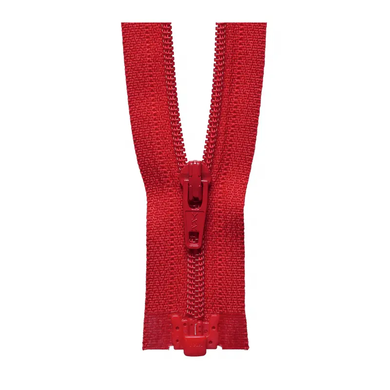 Ykk Lightweight Open End Zip | Red 1