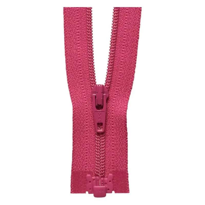 Ykk Lightweight Open End Zip | Shocking Pink 1