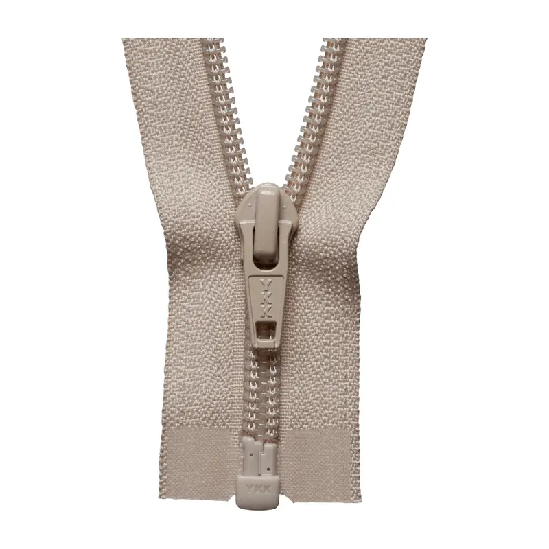 Ykk Open End Zip - Medium Nylon | Colour 573 Biscuit 1