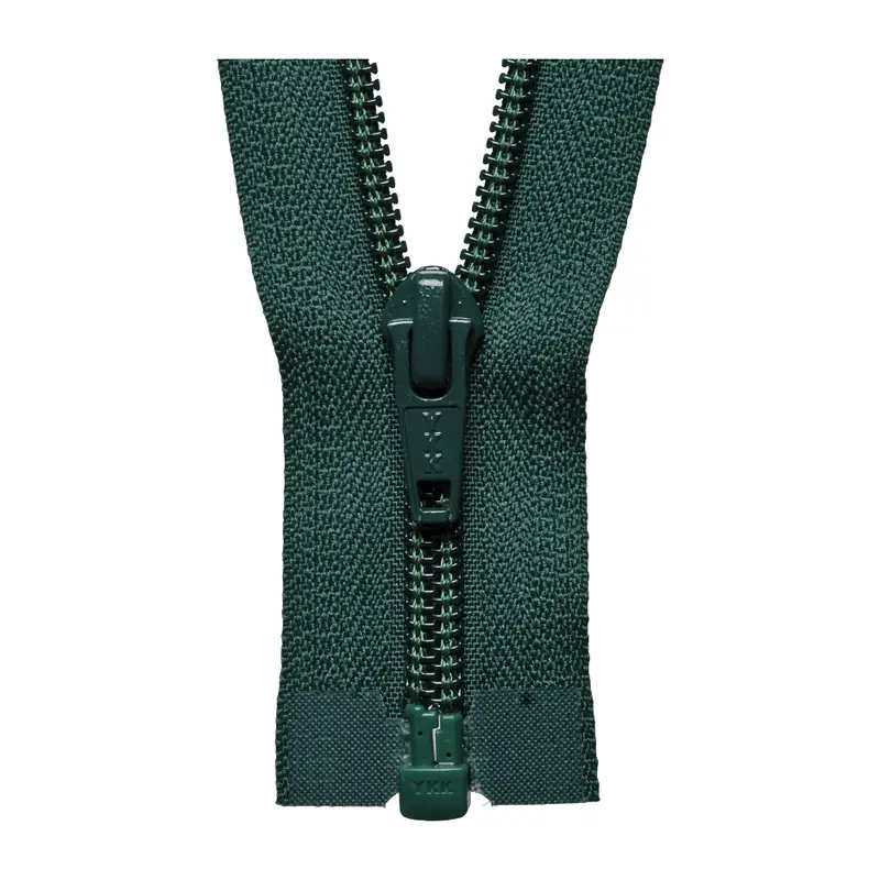 Ykk Open End Zip - Medium Nylon | Colour 890 Bottle Green 1