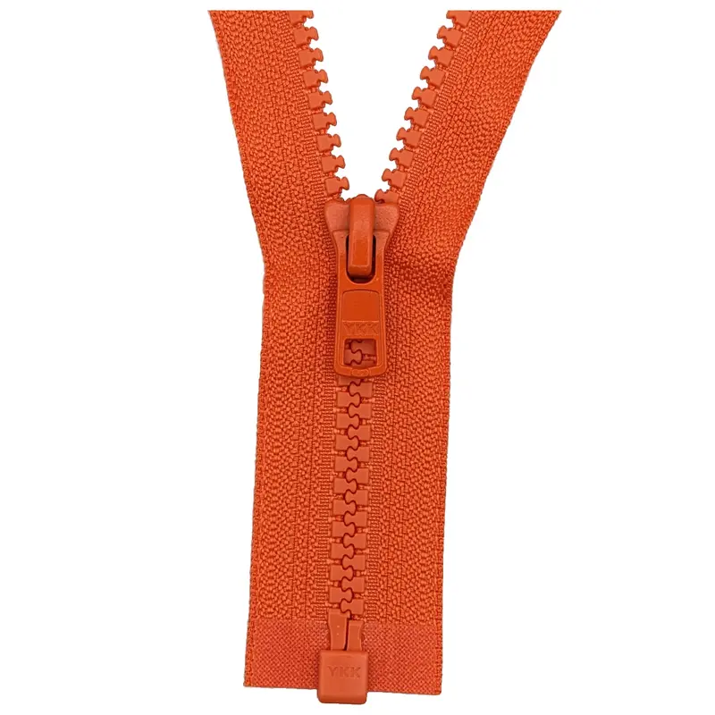 Ykk Open End Zip - Medium Plastic | 523 Orange 1