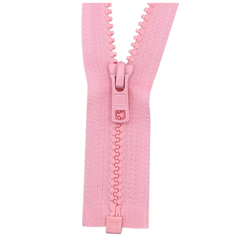 Ykk Open End Zip - Medium Plastic | Colour 513 Pink 1