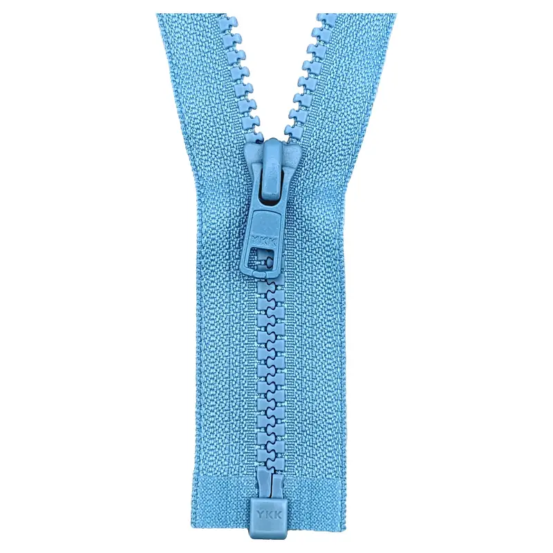 Ykk Open End Zip - Medium Plastic | Colour 545 Sky Blue 1