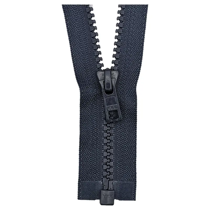 Ykk Open End Zip - Medium Plastic | Colour 579 Dark Grey 1