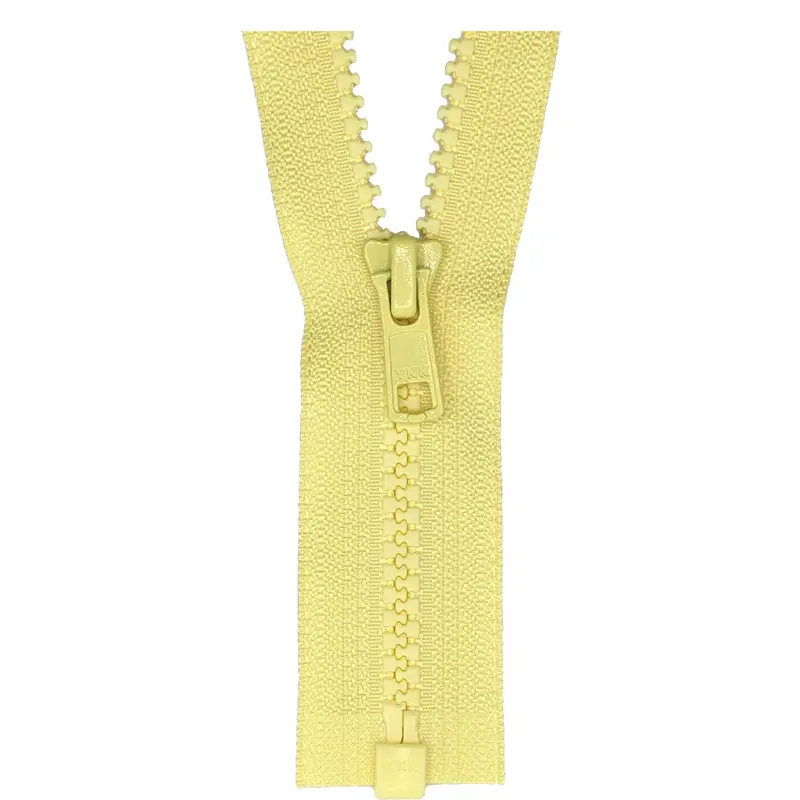 Ykk Open End Zip - Medium Plastic | Colour 802 Lemon 1
