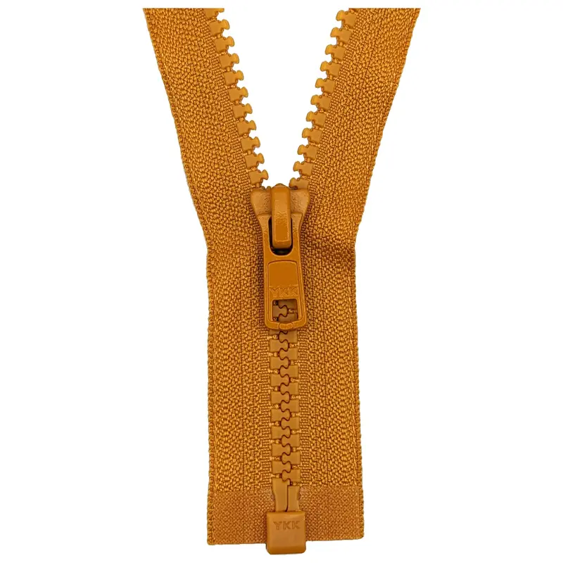 Ykk Open End Zip - Medium Plastic | Colour 848 Gold 1