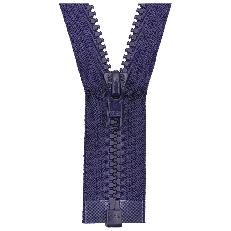Ykk Open End Zip - Medium Plastic | Colour 866 Purple 1
