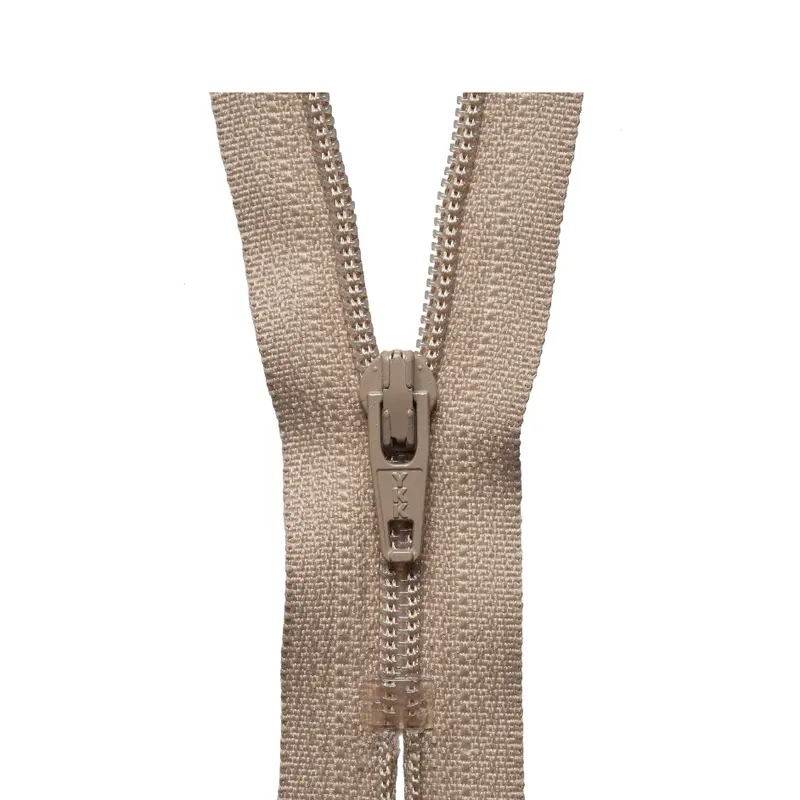 Ykk Regular Zip - Biscuit Beige 1