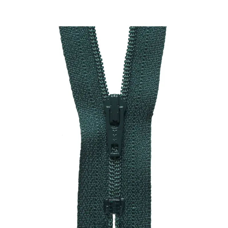 Ykk Regular Zip - Bottle Green 1