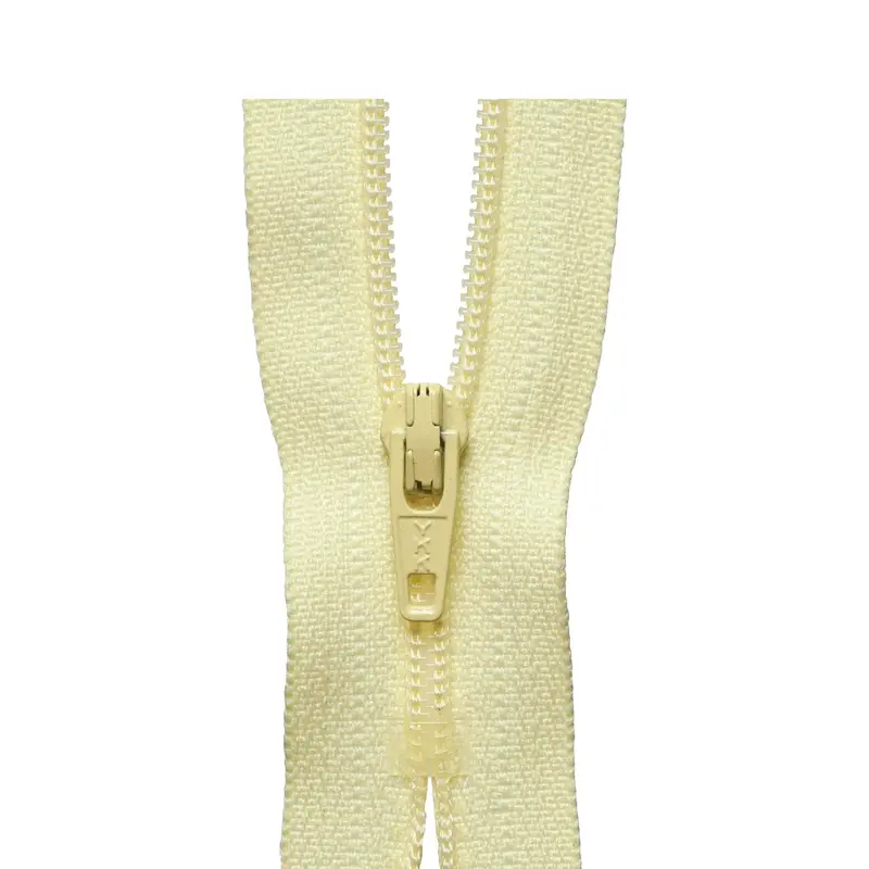 Ykk Regular Zip - Chamois 1