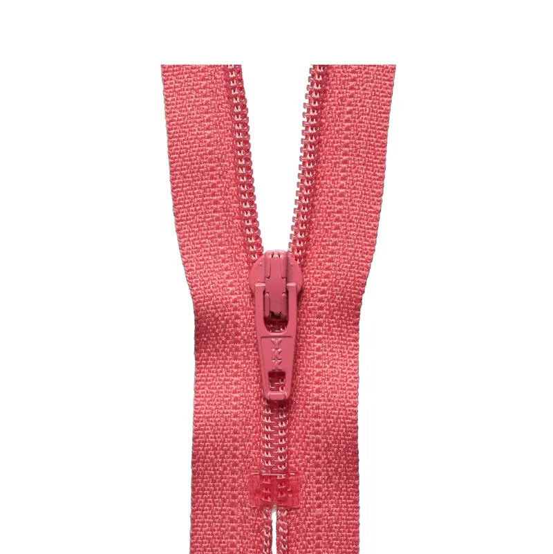 Ykk Regular Zip - Coral Pink 1