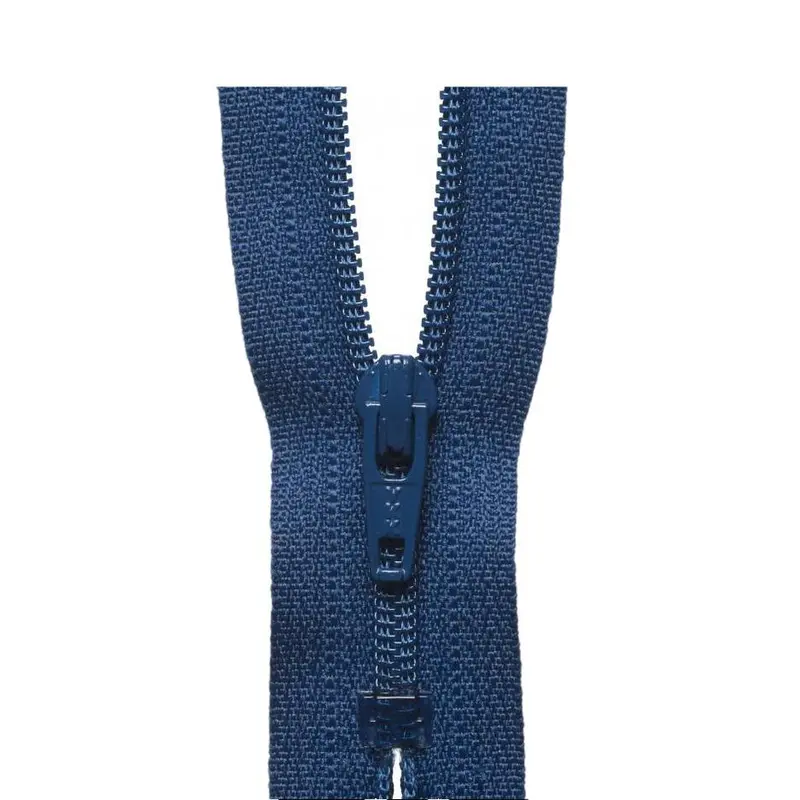 Ykk Regular Zip - Denim Blue 1