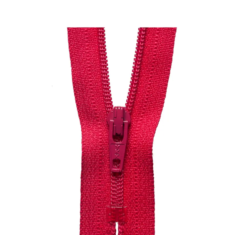 Ykk Regular Zip - Fuchsia 1