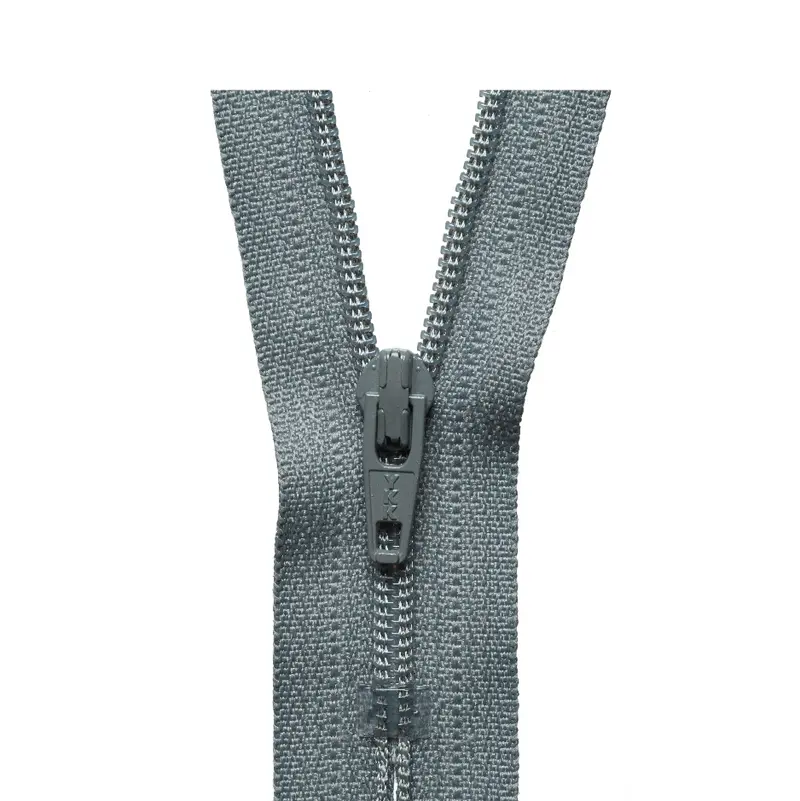 Ykk Regular Zip - Grey 1
