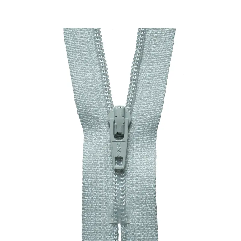 Ykk Regular Zip - Light Grey 1