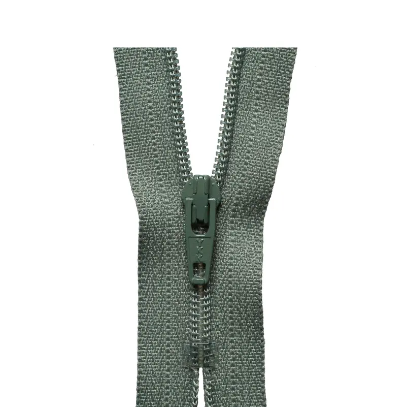 Ykk Regular Zip - Light Khaki 1