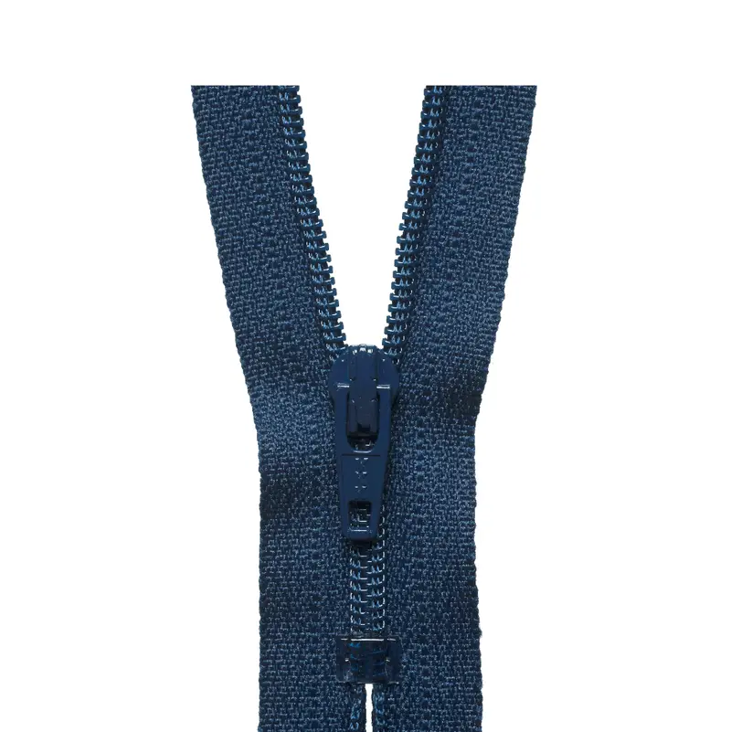 Ykk Regular Zip - Light Navy 1