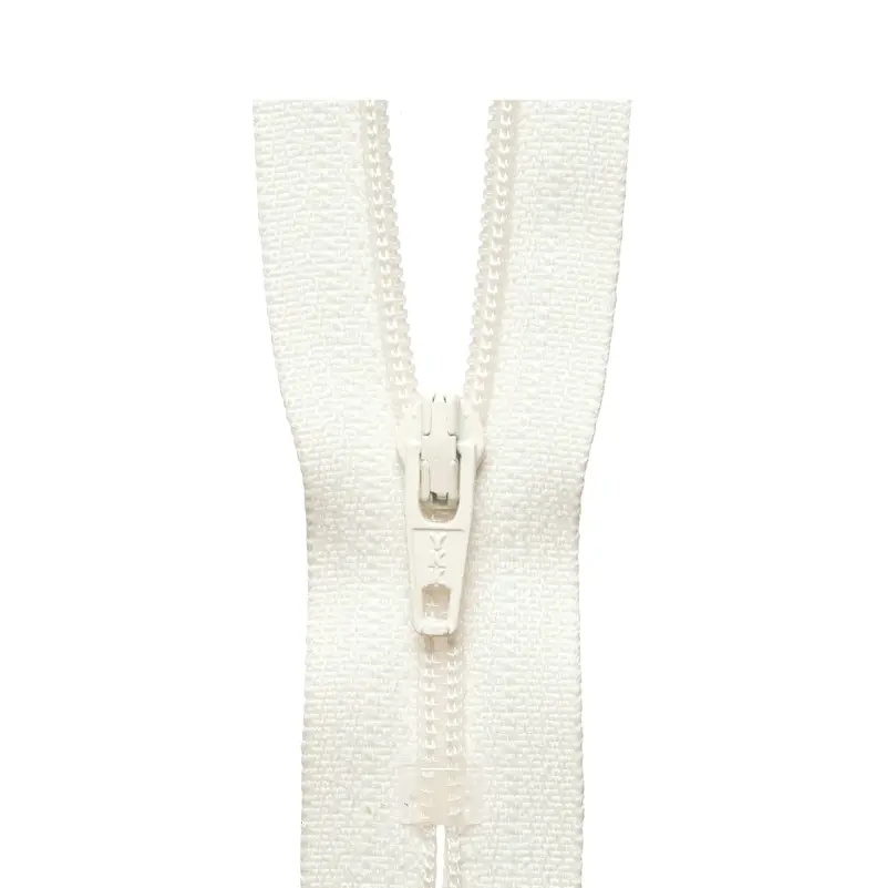 Ykk Regular Zip - Natural 1