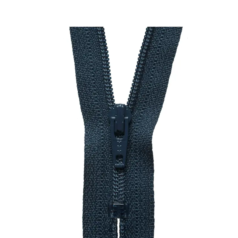 Ykk Regular Zip - Navy 1
