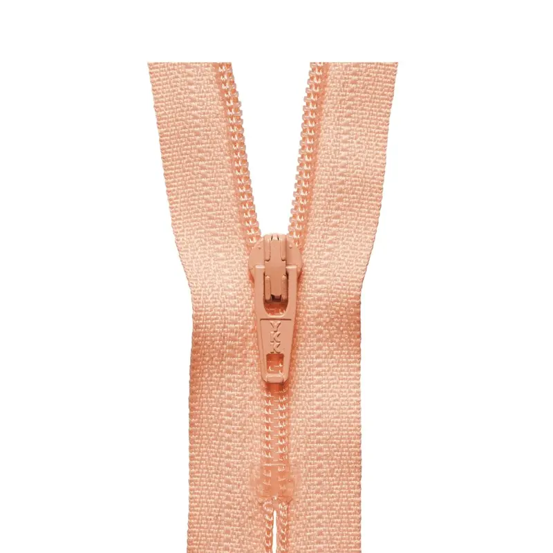 Ykk Regular Zip - Peach 1