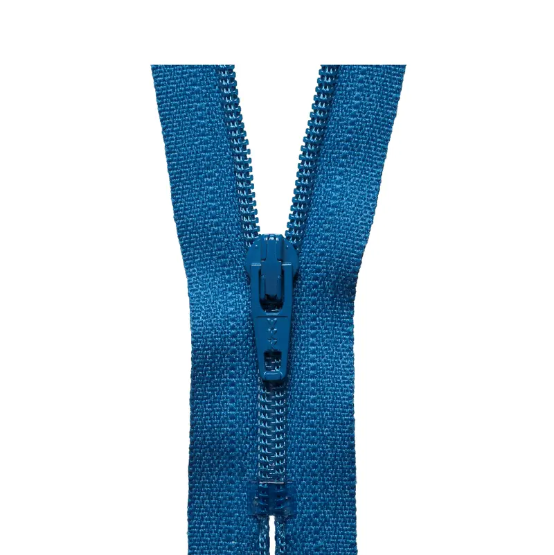 Ykk Regular Zip - Saxe Blue 1