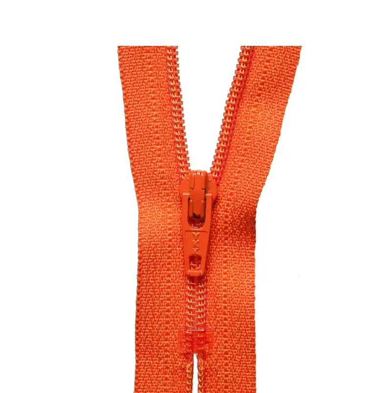Ykk Regular Zip - Tangerine 1
