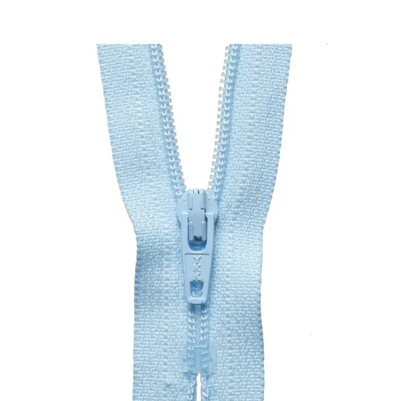 Ykk Regular Zip - Topaz Blue 1