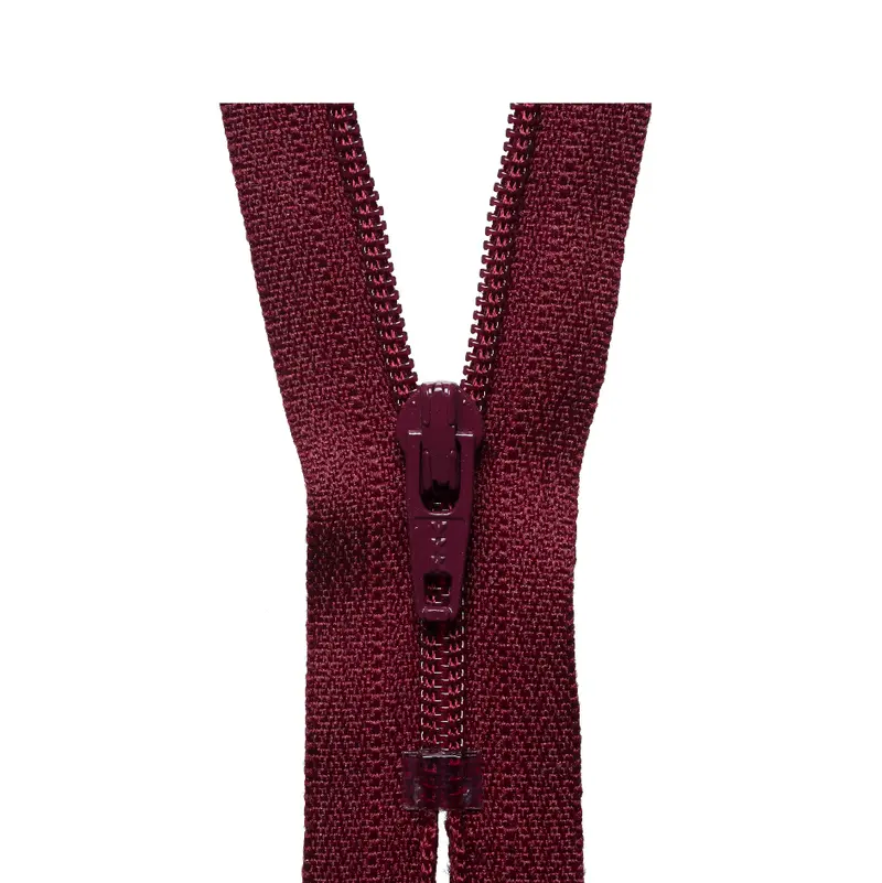Ykk Regular Zip - Wine 1