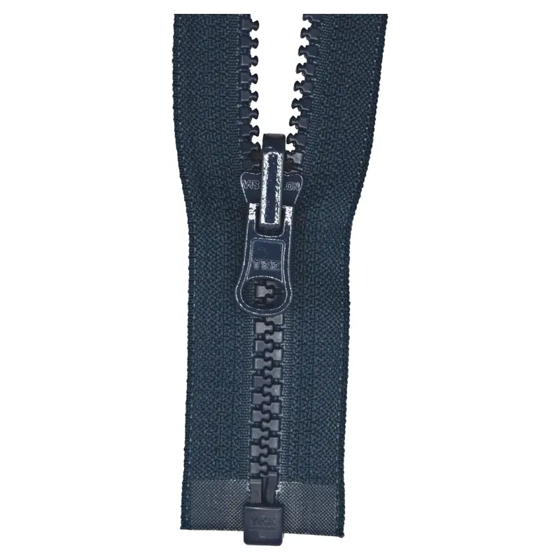 Ykk Reversible Open End Zip Navy 1