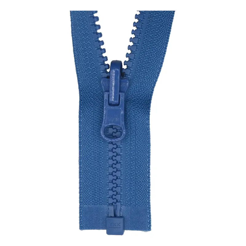 Ykk Reversible Open End Zip Saxe Blue 1