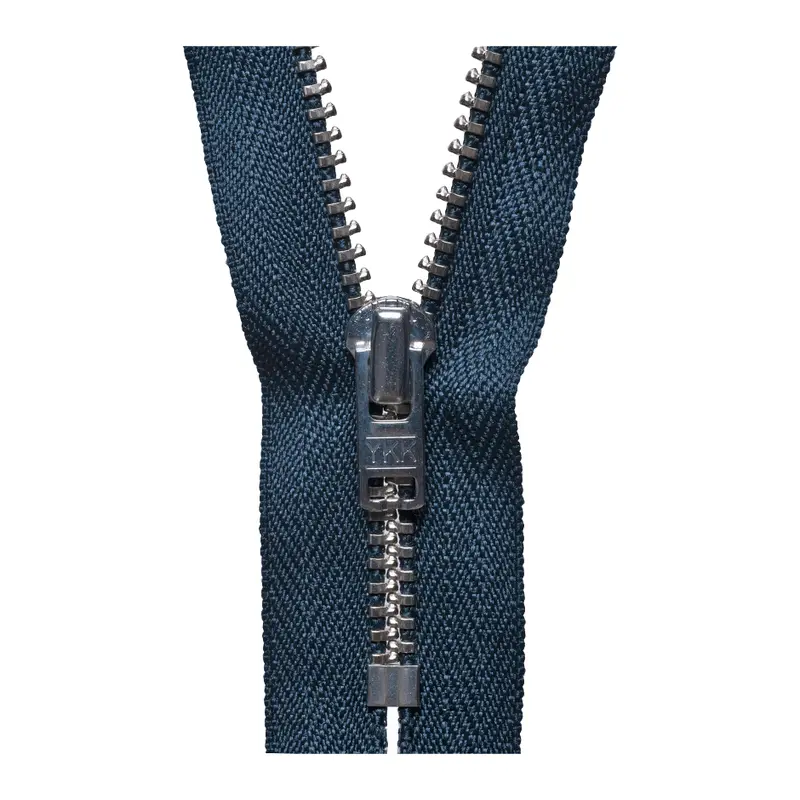 Ykk Silver Tooth Trouser Zip | Navy 1