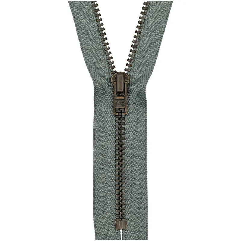 Ykk Trouser Zip: Antique Brass | Grey 577 1