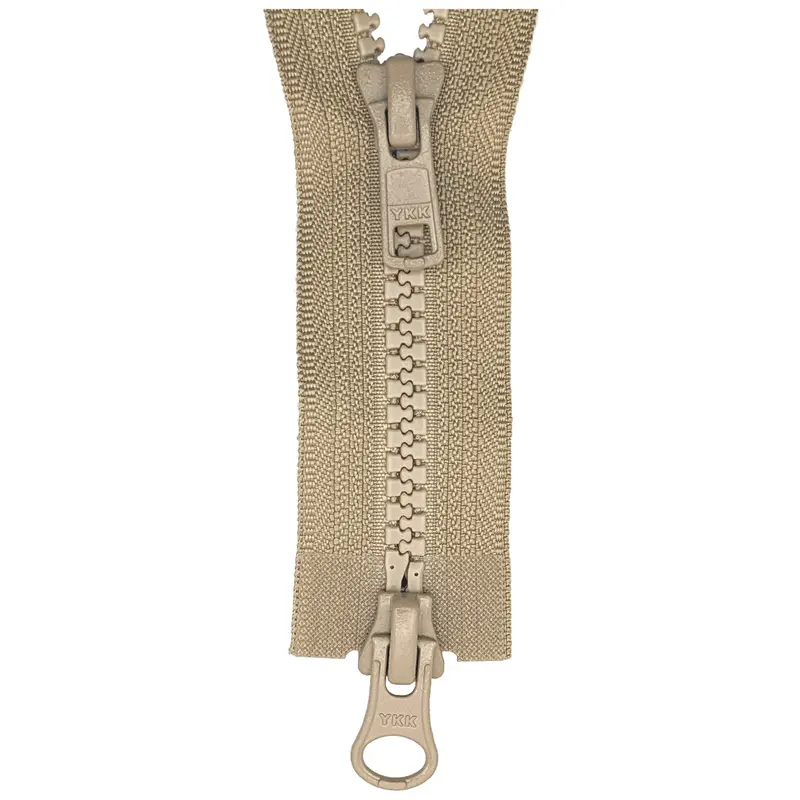 Ykk Two Way Open End Zip No.5 | Medium | Biscuit 1
