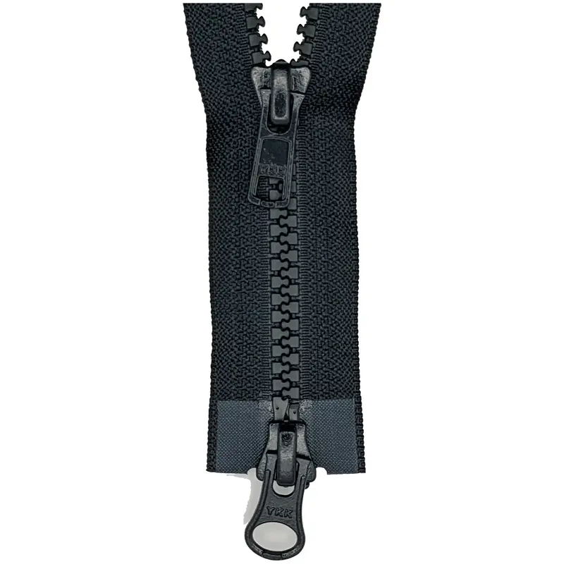 Ykk Two Way Open End Zip No.5 | Medium | Black 1