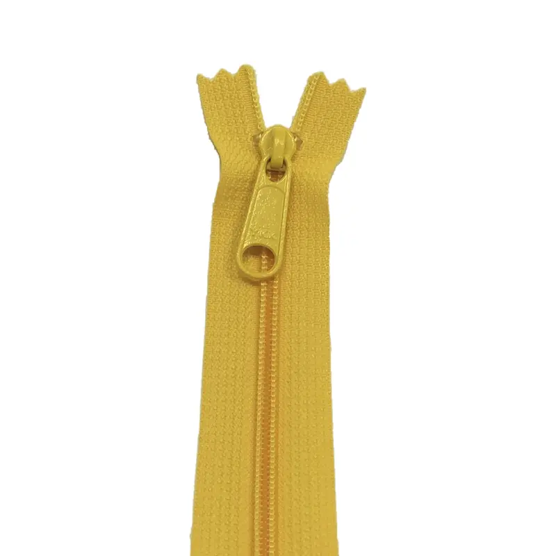 Ykk Zip For Bags Colour 001 Yellow Gold 1