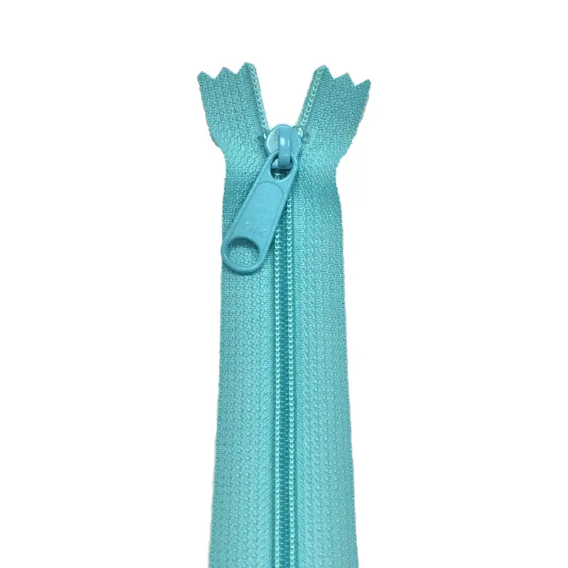 Ykk Zip For Bags Colour 385 Turquoise 1